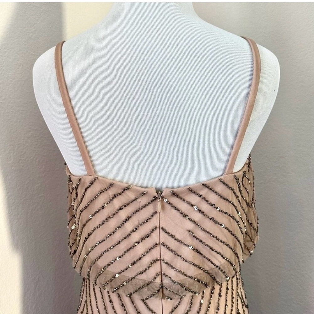 Adrianna Papell Beaded cocktail dress in size 4 - Picture 8 of 16